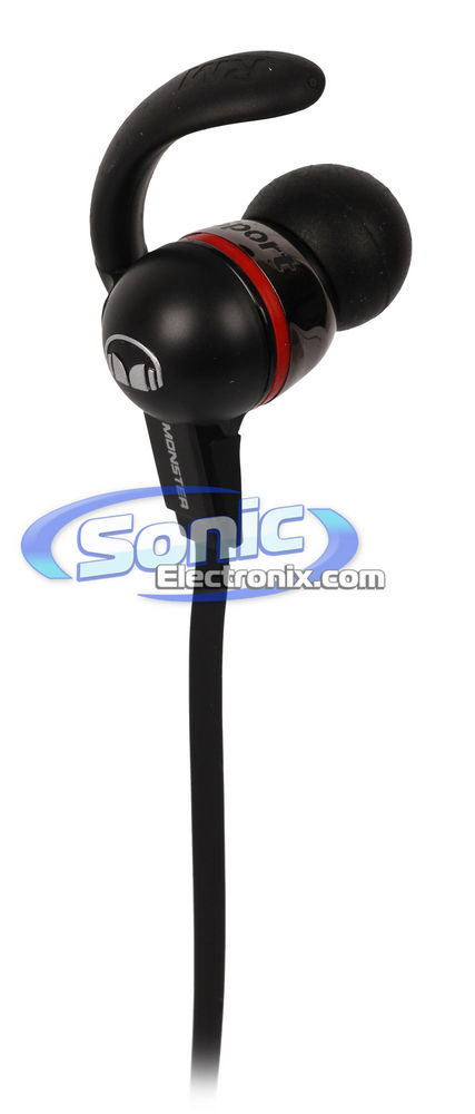 Monster iSport Immersion (MH ISRT2 IE BK) Seatproof In-Ear Headphones with ControlTalk - Black Image 2