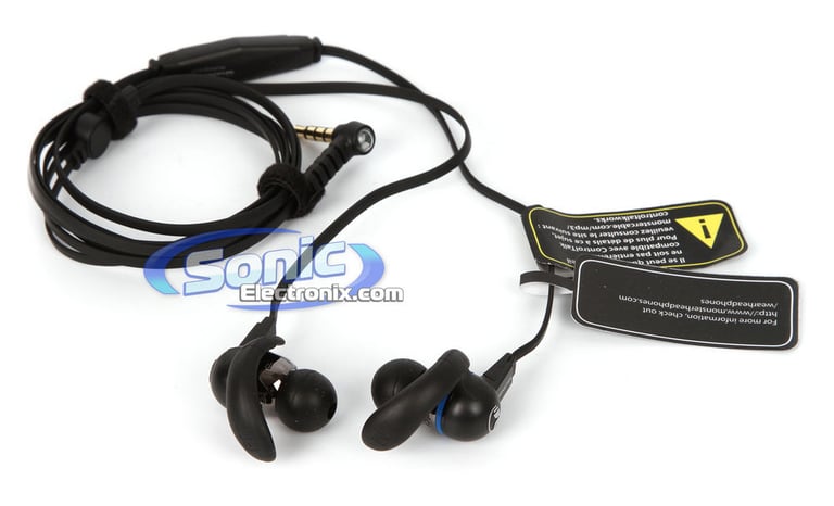Monster iSport Immersion (MH ISRT2 IE BK) Seatproof In-Ear Headphones with ControlTalk - Black Image 6