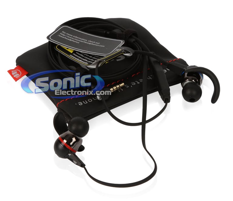 Monster iSport Immersion (MH ISRT2 IE BK) Seatproof In-Ear Headphones with ControlTalk - Black Image 12