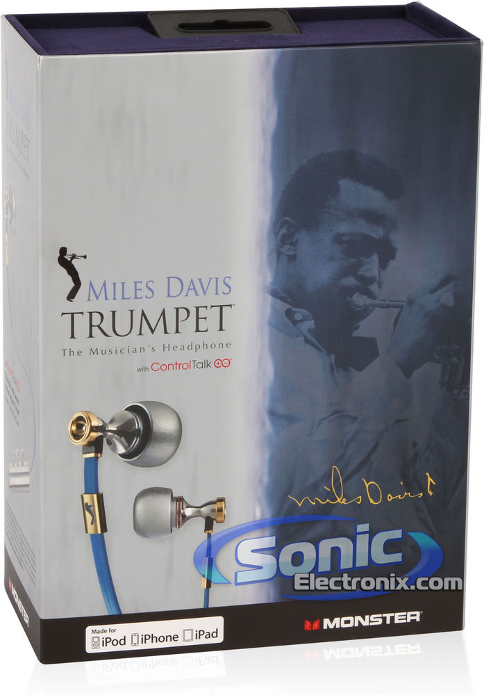 Monster Miles Davis Trumpet (MH MLD-T IE CT) High Performance In-Ear Headphones with ControlTalk Image 14