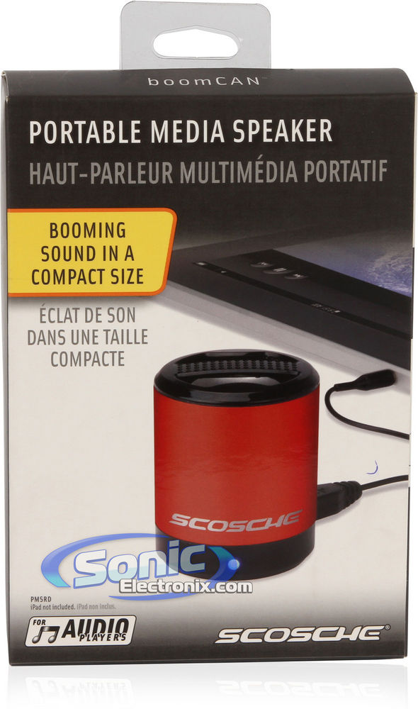 Scosche PMSRD boomCAN (Red) Image 7