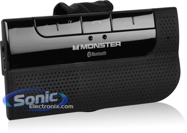 Monster AirTalk Bluetooth Car Hands-Free Set (MBL MBL HFP CAR BT WW) Image 1