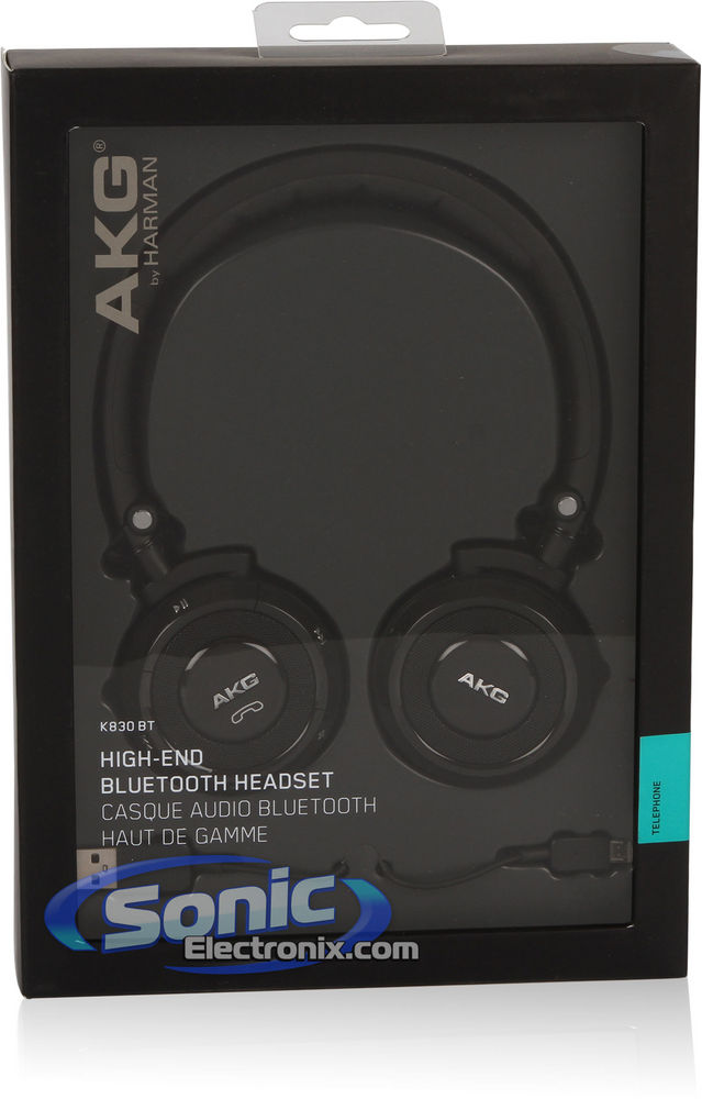 AKG K830 BT (K830BT) Wireless Bluetooth On-Ear Headphones (Open Box) Image 10