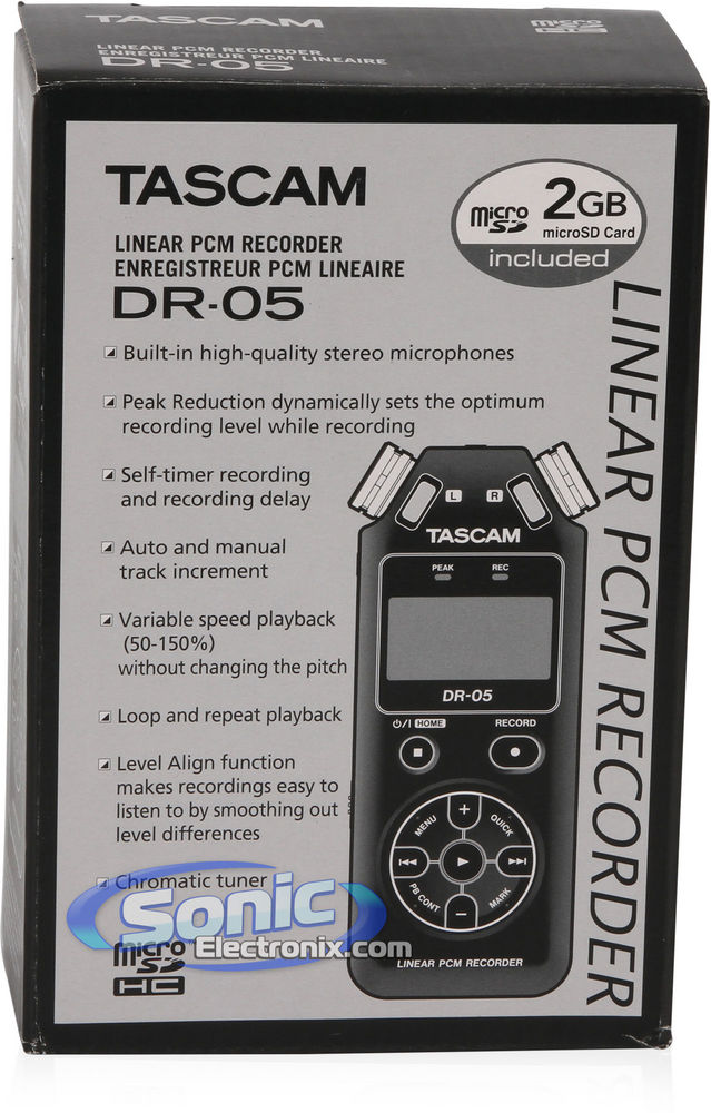 Tascam DR-05 Image 10