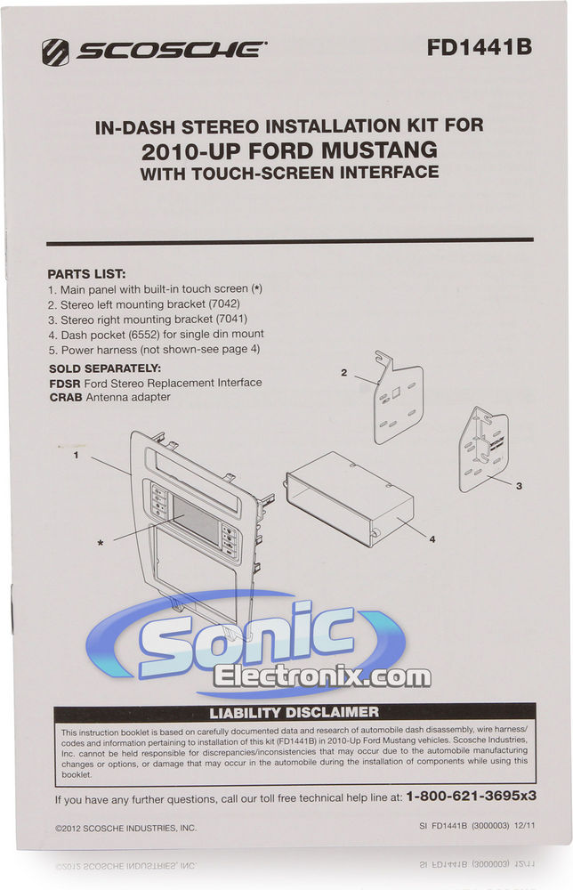 Scosche FD1441B Image 6