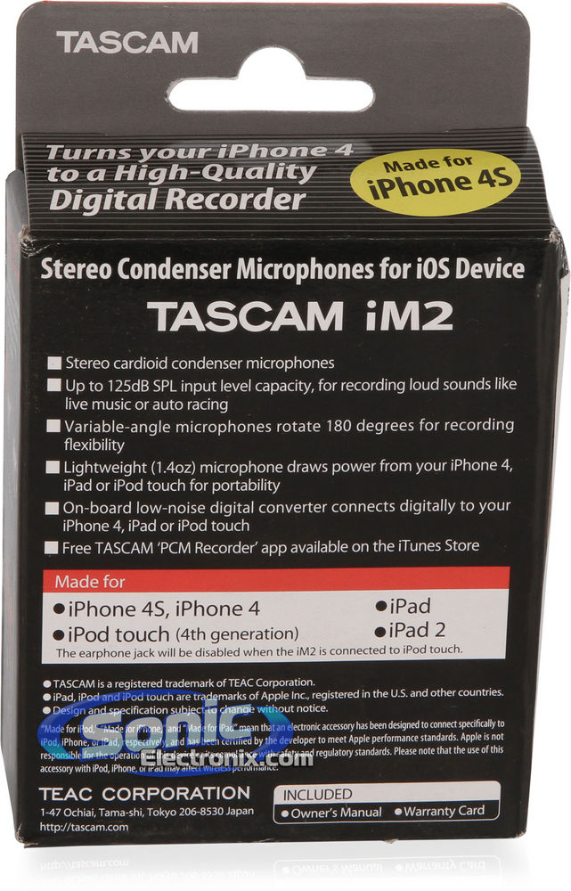 Tascam iM2 Image 5