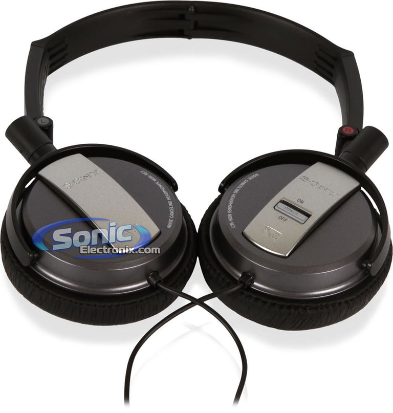 Sony MDR-NC7/BLK (MDRNC7/BLK) Noise Cancelling Headphones - Black Image 5