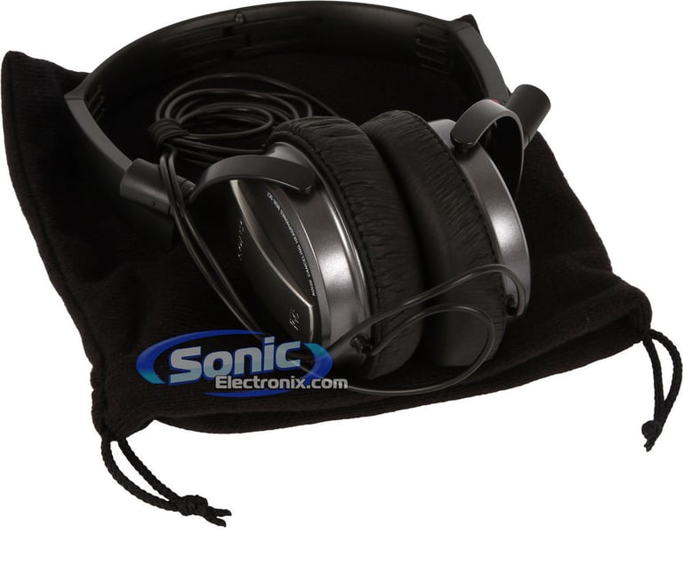 Sony MDR-NC7/BLK (MDRNC7/BLK) Noise Cancelling Headphones - Black Image 9