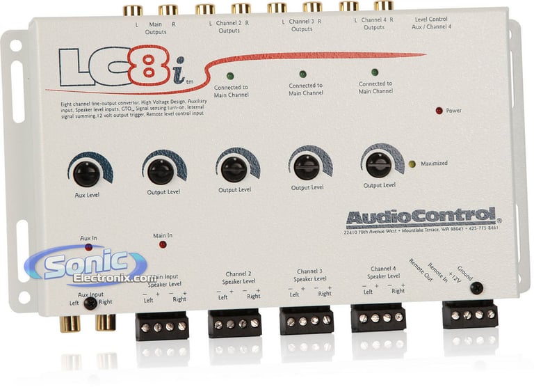 AudioControl LC8i (White) Image 2
