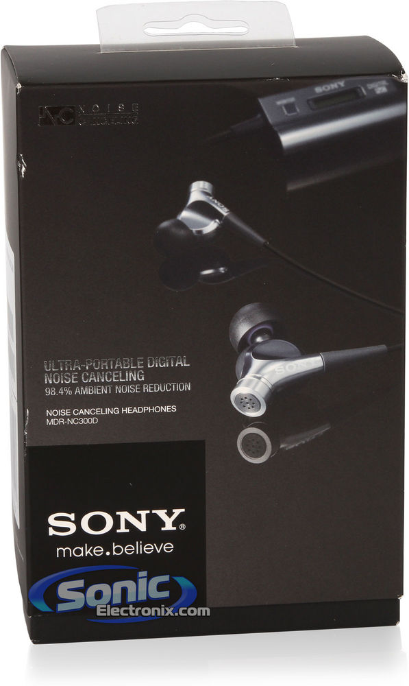 Sony MDR-NC300D (MDRNC300D) Noise Cancelling In/Ear Headphones Image 14