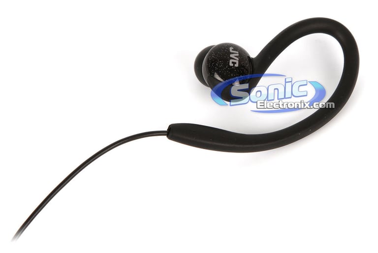 JVC HA-EBX85-Z (HAEBX85-Black) Sports-Clip In-Ear Headphones Image 3
