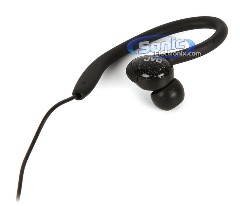 JVC HA-EBX85-Z (HAEBX85-Black) Sports-Clip In-Ear Headphones Image 4