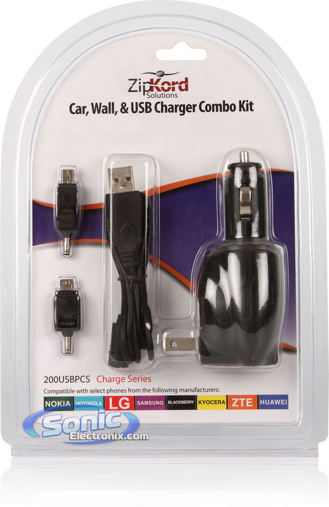 ZipKord Car, Wall, USB Power Solution Image 5