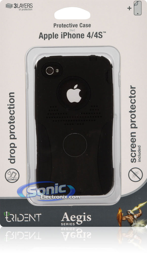 Trident Aegis Case for iPhone 4/4S (black) Image 7