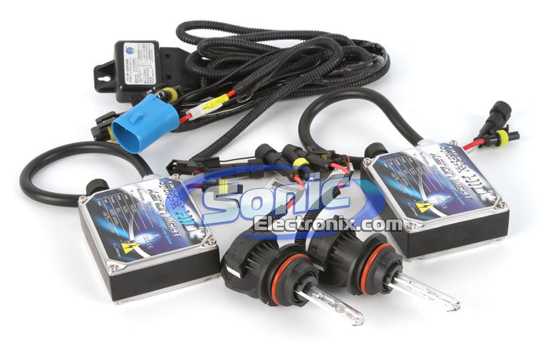 Elite Series H4-5K-DB-BI Dual Beam HID Xenon Headlights Image 1