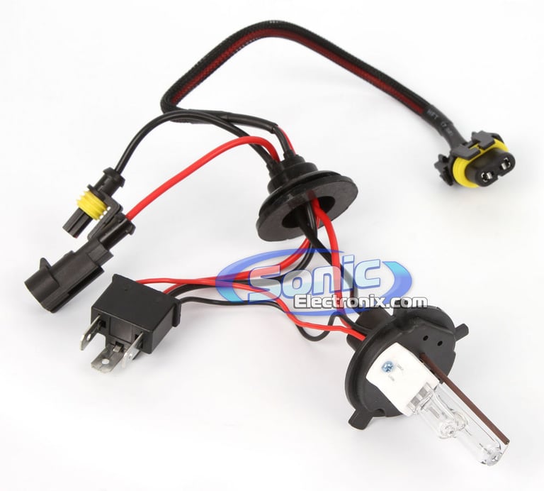 Elite Series H4-5K-SB HID Xenon Headlights Image 2