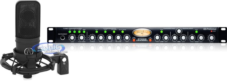 Audio Technica AT4033/CL & Presonus Studio Channel Package Image 1