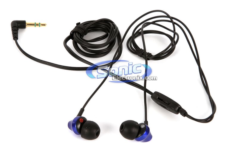 Sony MDREX58V/BLU (MDR-EX58/BLU) Blue Earbuds In-Ear Headphones Image 2