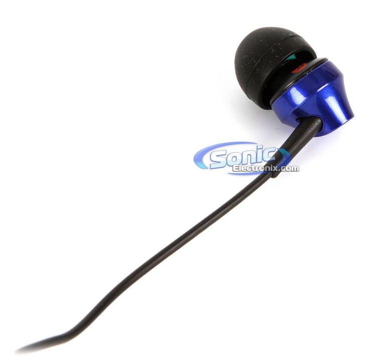Sony MDREX58V/BLU (MDR-EX58/BLU) Blue Earbuds In-Ear Headphones Image 3