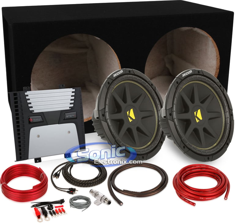 Kicker 600W + Boston Acoustic Bass Package Image 1