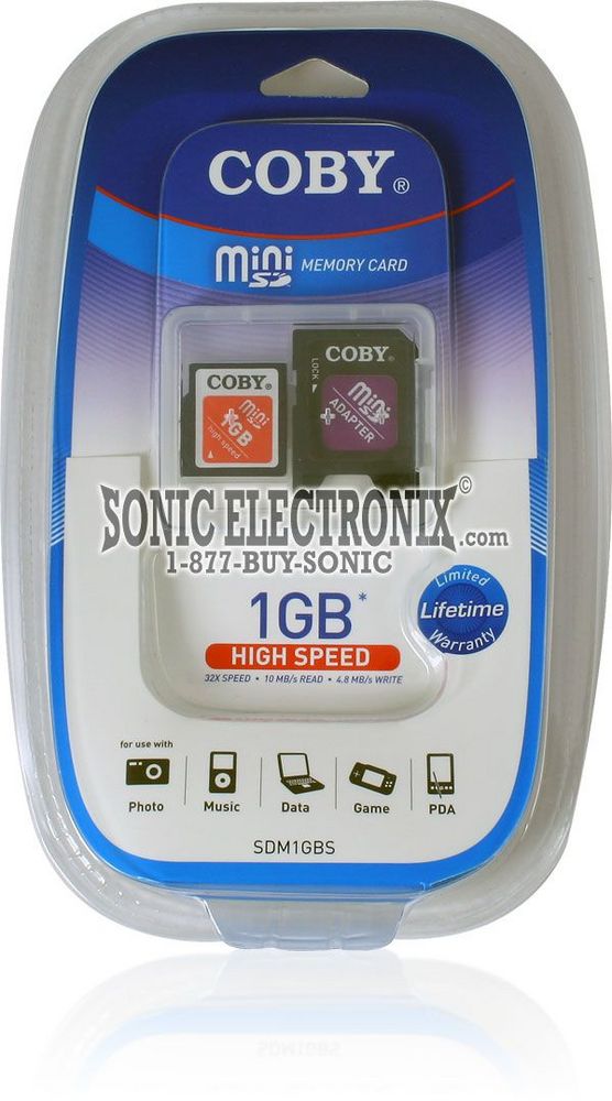 Coby SDM1GBS Image 2