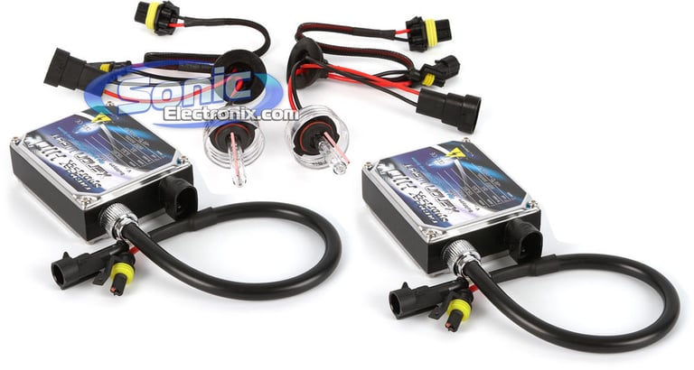 Elite Series 9006-PINK-SB HID Xenon Headlights Image 1