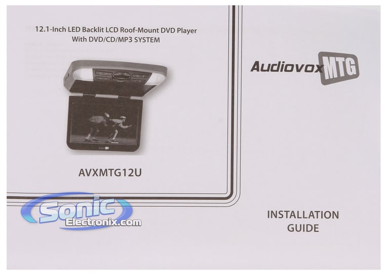 Audiovox AVXMTG12U Image 17