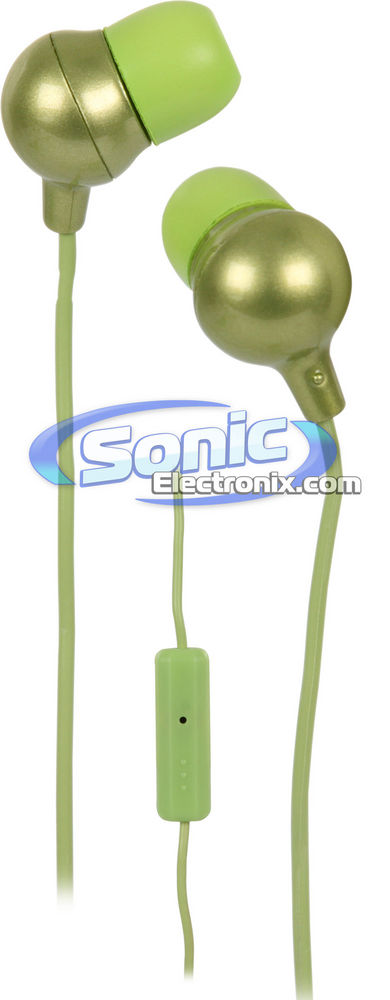 JVC HAFR36G Green Marshmallow In-Ear Headphones/Earbuds Image 1