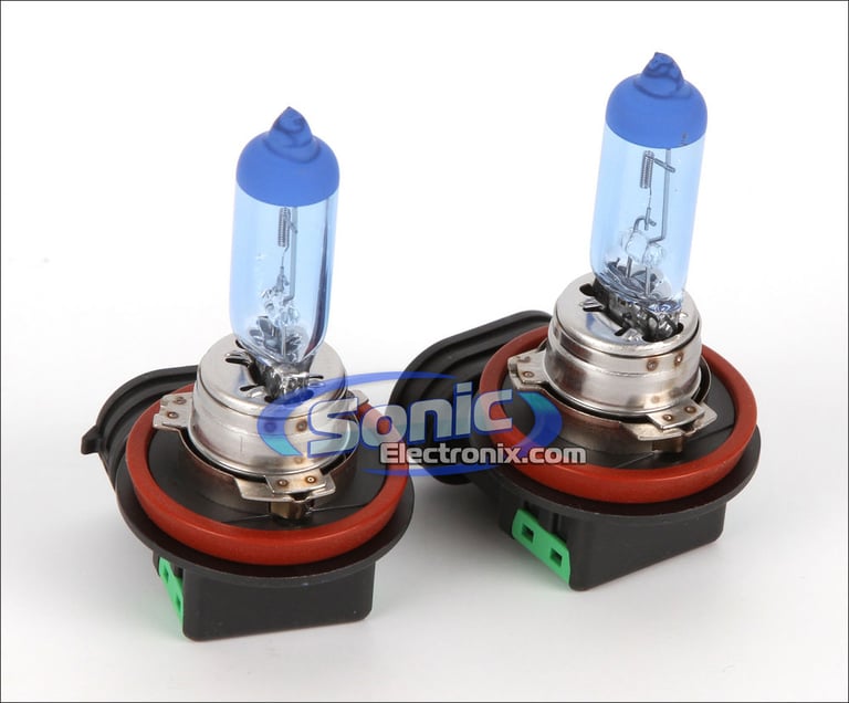 Philips H11 (12362) CrystalVision Ultra 4000K Halogen Bulbs Image 1