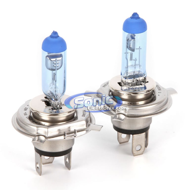 Philips 9003 (HB2) CrystalVision Ultra 4000K Halogen Bulbs Image 1