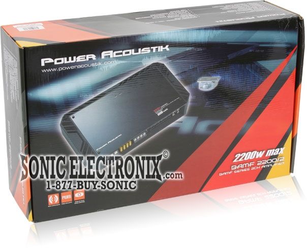Power Acoustik BAMF-2200/2 (BAMF2200/2) Image 4