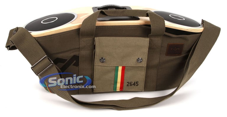 House of Marley Bag of Rhythm (EM-JA000-HA) Portable iPod/iPhone Speaker System - Harvest Image 3