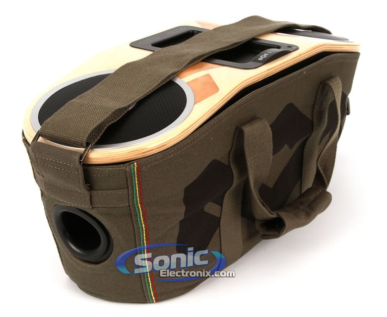 House of Marley Bag of Rhythm (EM-JA000-HA) Portable iPod/iPhone Speaker System - Harvest Image 5