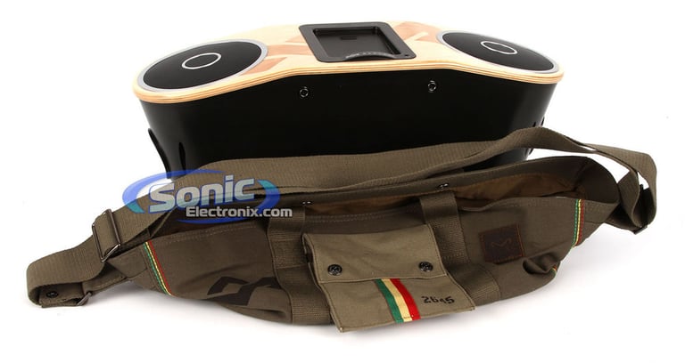 House of Marley Bag of Rhythm (EM-JA000-HA) Portable iPod/iPhone Speaker System - Harvest Image 6