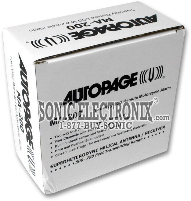 AutoPage MA-200 LCD (MA-200LCD) Image 3