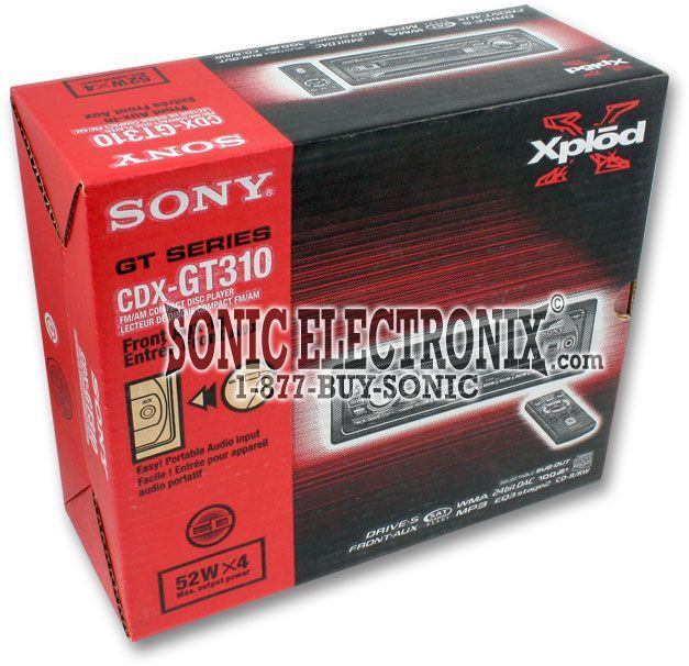 Sony CDX-GT310 Image 6