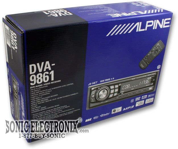 Alpine DVA-9861 Image 7