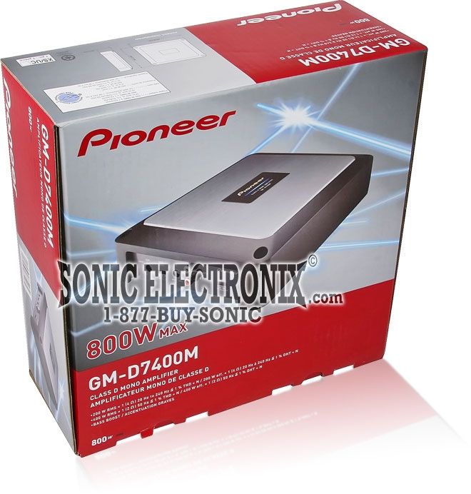 Pioneer GM-D7400M Image 4