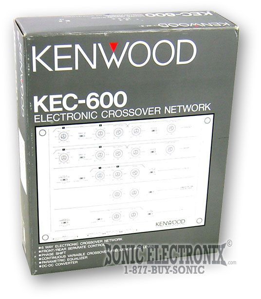 Kenwood KEC-600 6-way Crossover Image 5