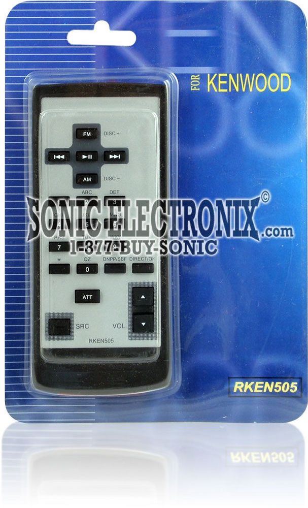 RKEN505 - Replacement Remote for Most Kenwood 2004-up CD Receivers Image 2