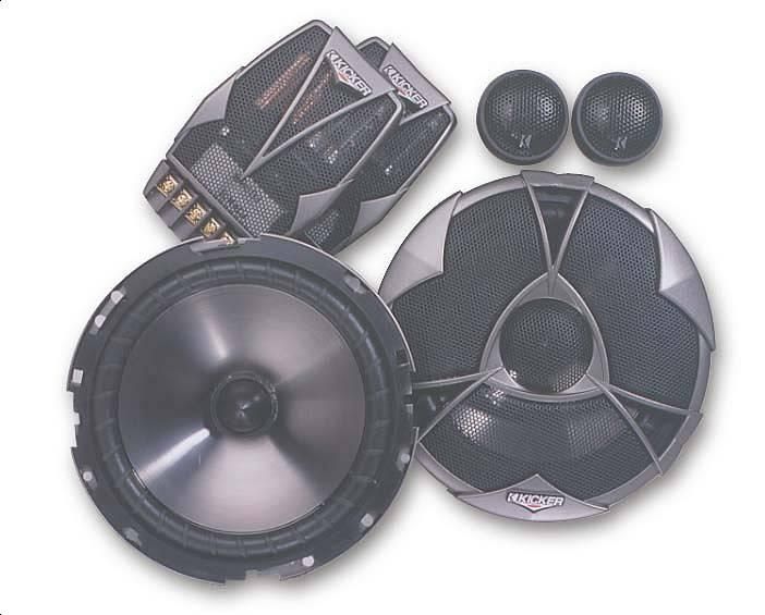 Kicker K65.2 6-1/2" K-Series Component System 02K65.2 Image 1