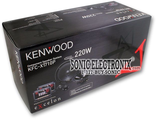 Kenwood eXcelon KFC-X1710P Image 9