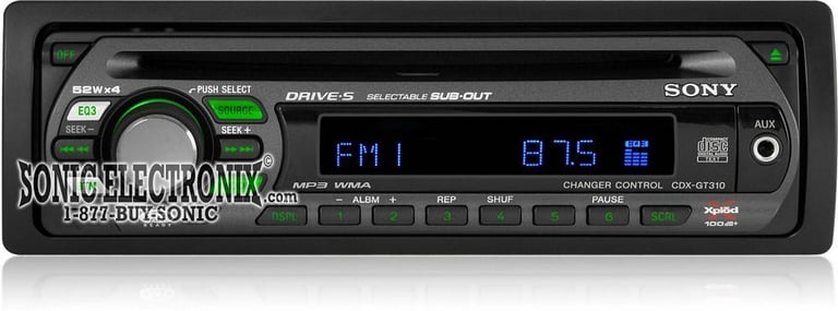 Sony CDX-GT310 Image 2
