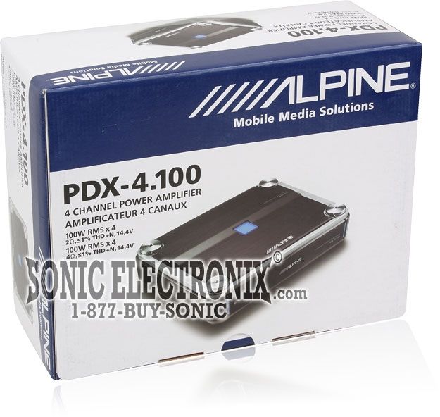 Alpine PDX-4.100 Image 5