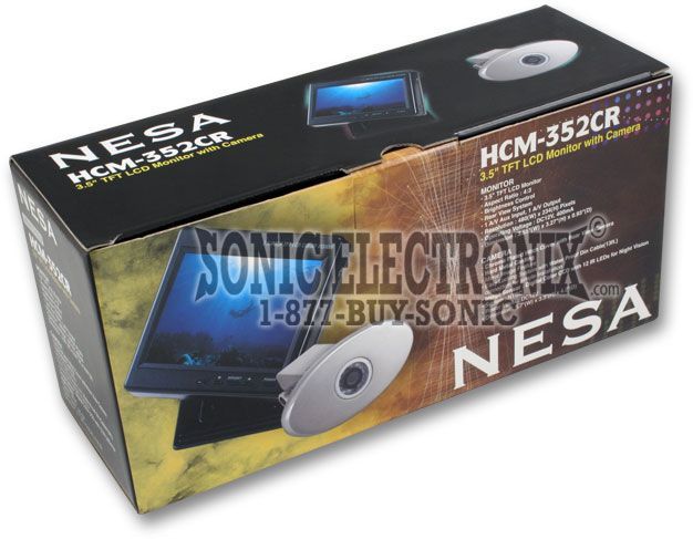 NESA Vision HCM-352CR Rear View Camera Video Package Image 8