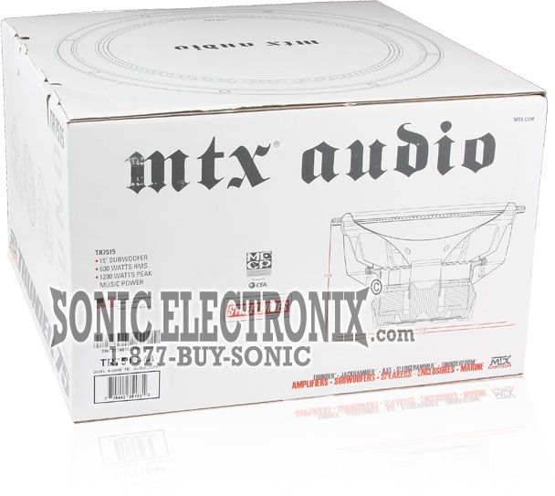 MTX Audio TR7515-44 Image 4
