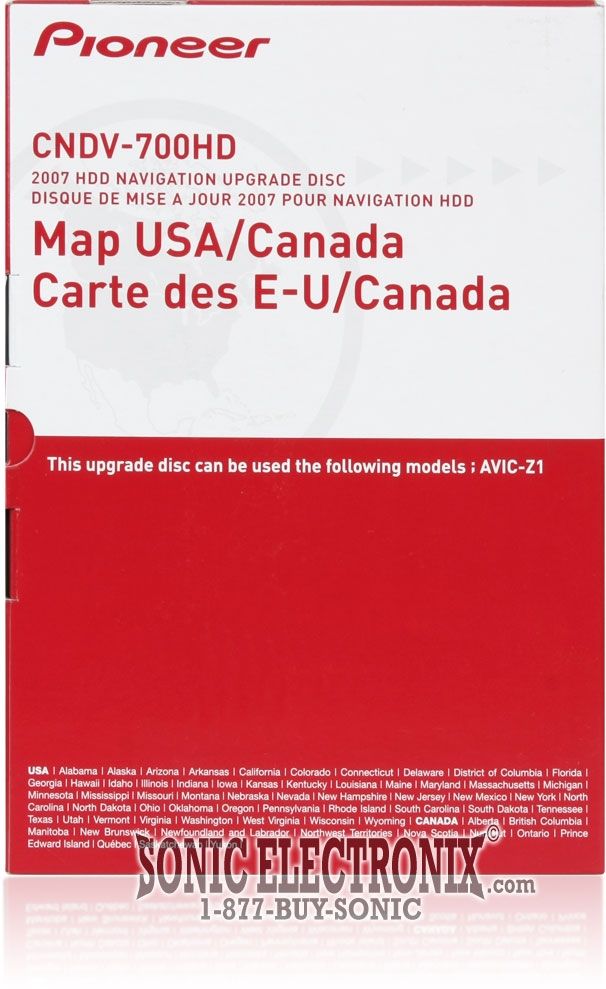 Pioneer CNDV-700HD Image 2