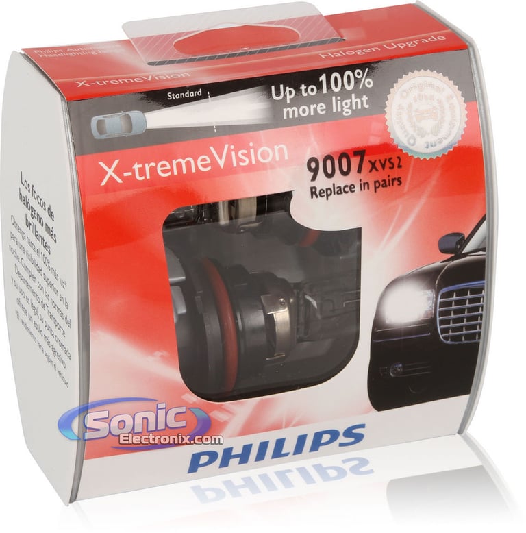 Philips 9007 (HB5) X-tremeVision Halogen Bulbs Image 2