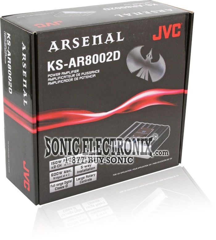 JVC Arsenal KS-AR8002D Open Box Image 5