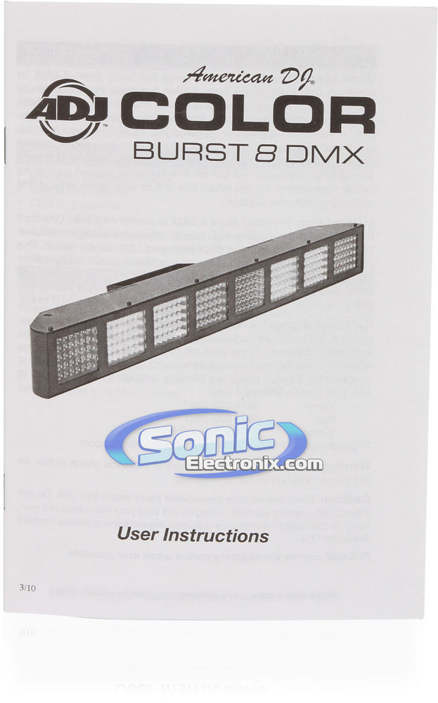 American DJ Color Burst 8 DMX Image 8